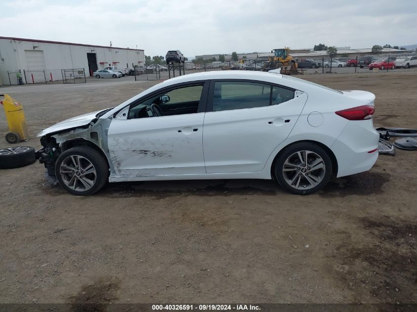 2017 Hyundai Elantra Limited VIN: 5NPD84LF6HH030460 Lot: 40326591