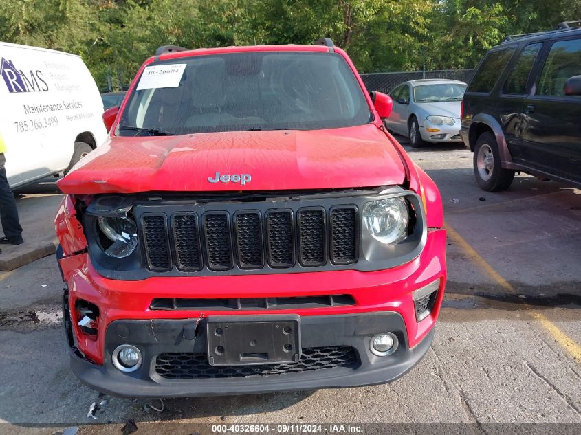 2019 Jeep Renegade Latitude VIN: ZACNJABB3KPJ96985 Lot: 40326604