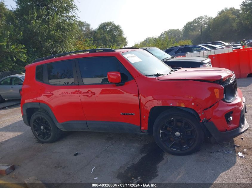 2019 Jeep Renegade Latitude VIN: ZACNJABB3KPJ96985 Lot: 40326604