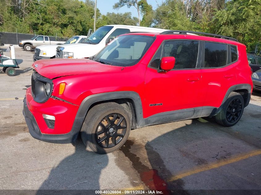 2019 Jeep Renegade Latitude VIN: ZACNJABB3KPJ96985 Lot: 40326604