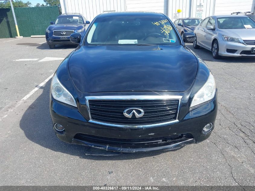 2011 Infiniti M56 X VIN: JN1AY1AR7BM570401 Lot: 40326617