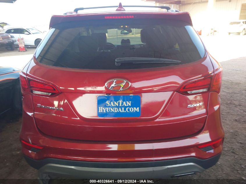 2018 Hyundai Santa Fe Sport VIN: 5XYZU3LBXJG503766 Lot: 40326641