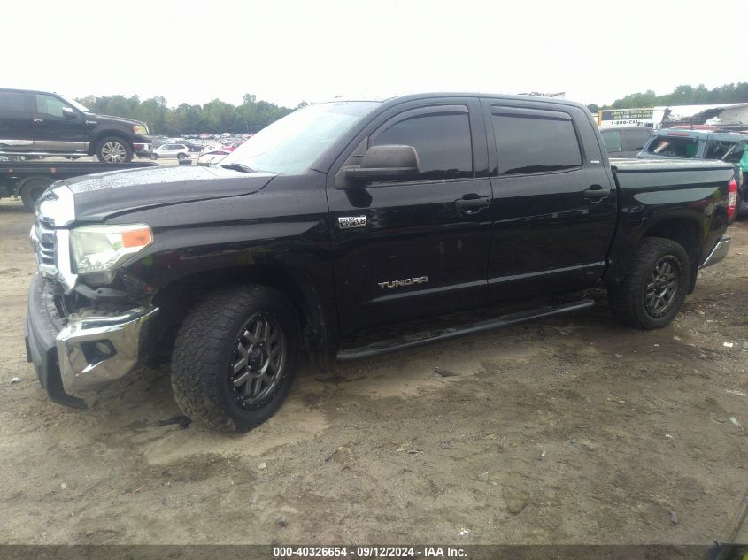 2017 Toyota Tundra Crewmax Sr5/Trd Pro VIN: 5TFDW5F18HX673019 Lot: 40326654