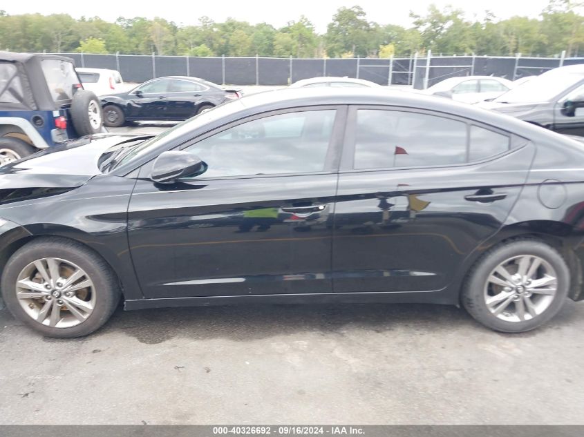 2017 Hyundai Elantra Value Edition VIN: KMHD84LF4HU272567 Lot: 40326692