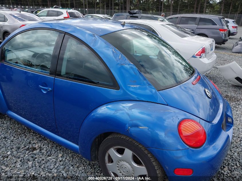 1999 Volkswagen New Beetle Gls VIN: 3VWCA21C9XM472572 Lot: 40326728