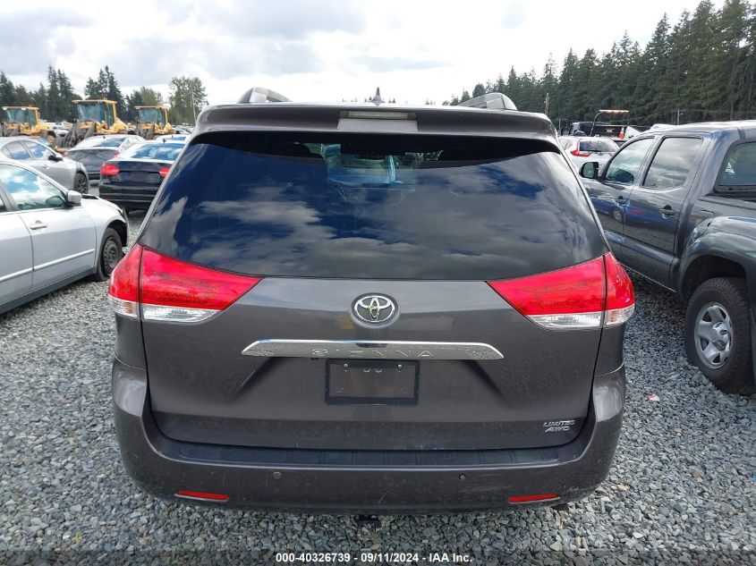 2011 Toyota Sienna Limited VIN: 5TDDK3DCXBS004915 Lot: 40326739