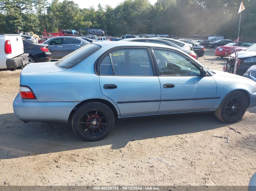 1993 Toyota Corolla Le/Dx VIN: 1NXAE09E0PZ038718 Lot: 40326782