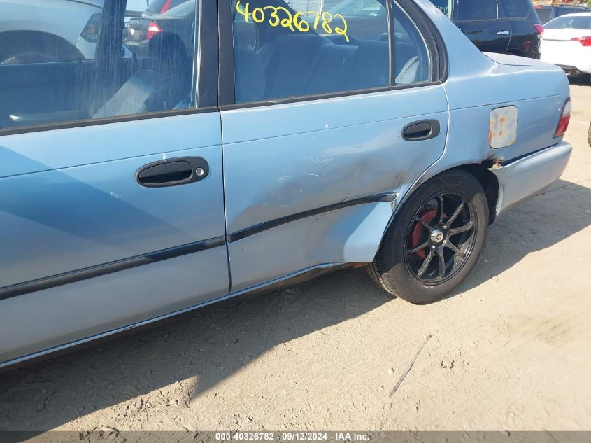 1993 Toyota Corolla Le/Dx VIN: 1NXAE09E0PZ038718 Lot: 40326782