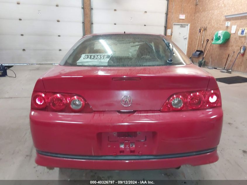 2006 Acura Rsx VIN: JH4DC53826S006921 Lot: 40326797