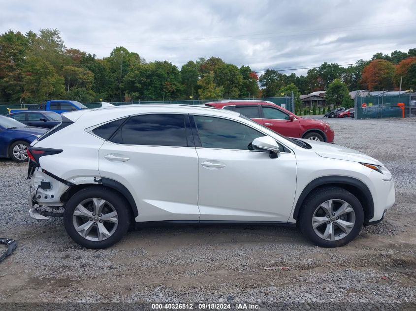 2017 Lexus Nx 200T VIN: JTJBARBZ2H2137895 Lot: 40326812