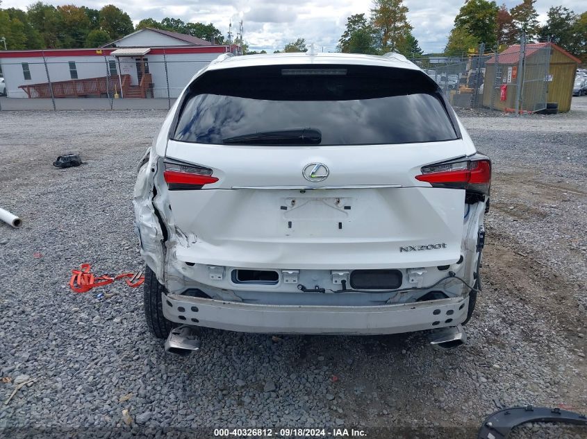 2017 Lexus Nx 200T VIN: JTJBARBZ2H2137895 Lot: 40326812