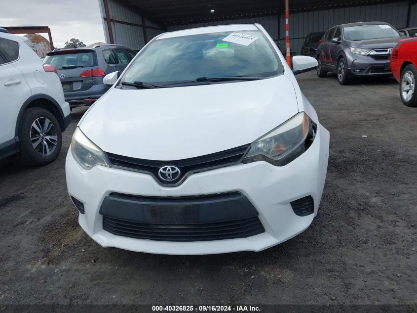 2014 Toyota Corolla L/Le/Le Pls/Prm/S/S Pls VIN: 5YFBURHE8EP083319 Lot: 40326825