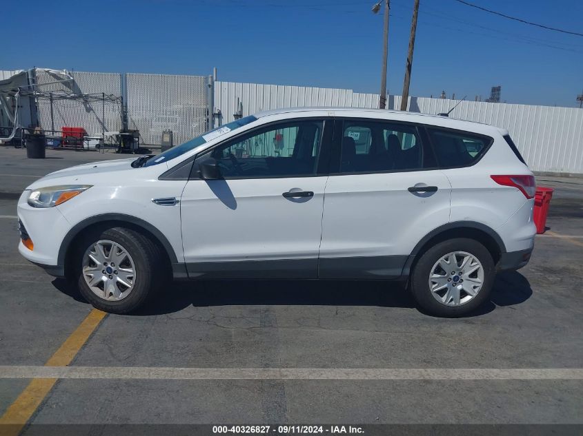 2016 Ford Escape S VIN: 1FMCU0F7XGUA69878 Lot: 40326827