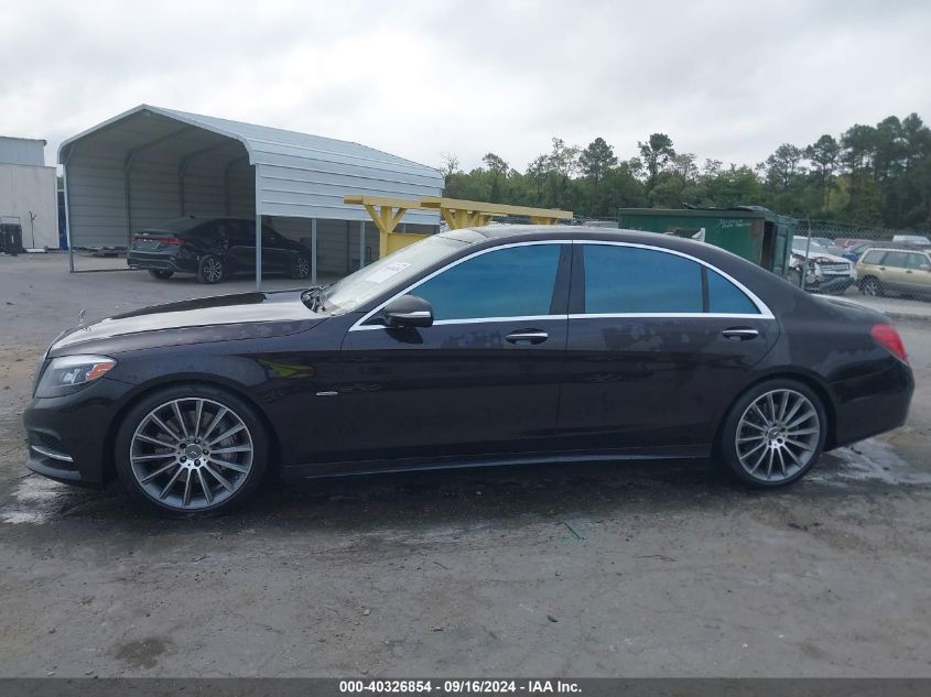 2015 Mercedes-Benz S 550 VIN: WDDUG8CB3FA194461 Lot: 40326854