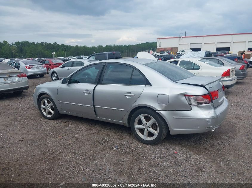 2009 Hyundai Sonata Se/Limited VIN: 5NPEU46F39H466955 Lot: 40326857