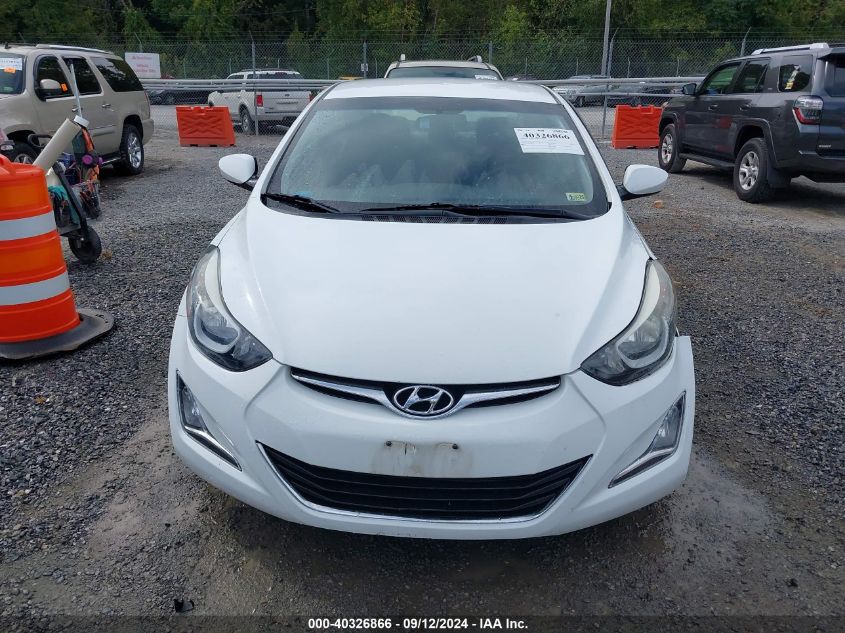 2014 Hyundai Elantra Se/Sport/Limited VIN: 5NPDH4AE2EH510209 Lot: 40326866