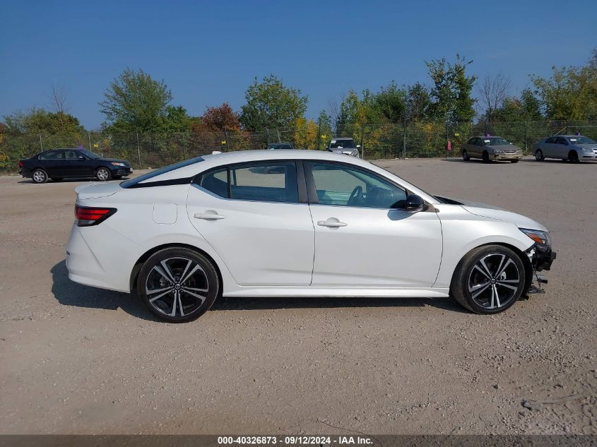 2023 Nissan Sentra Sr Xtronic Cvt VIN: 3N1AB8DVXPY270424 Lot: 40326873