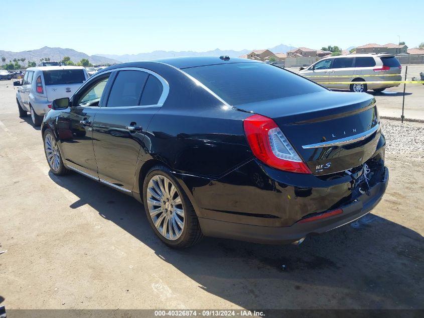 2016 Lincoln Mks VIN: 1LNHL9EK1GG601536 Lot: 40326874