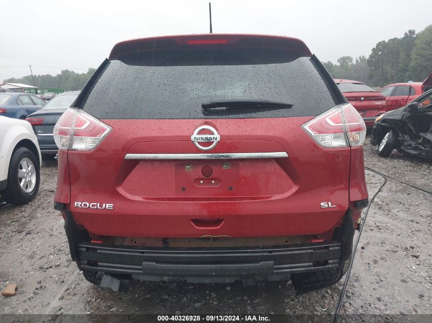 2015 Nissan Rogue Sl VIN: 5N1AT2MT5FC852424 Lot: 40326928