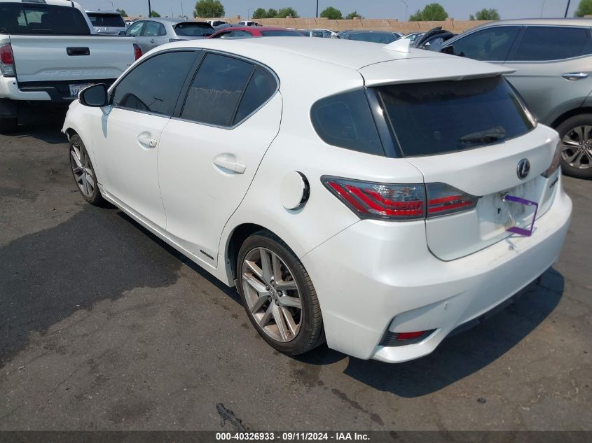 JTHKD5BH6F2235298 2015 Lexus Ct 200H