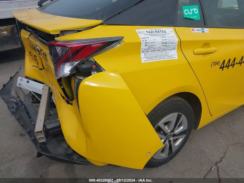 2018 Toyota Prius VIN: JTDKARFU3J3062853 Lot: 40326952