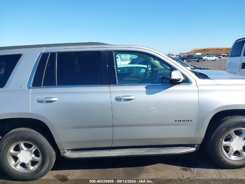 2015 Chevrolet Tahoe Lt VIN: 1GNSKBKC8FR536468 Lot: 40326989