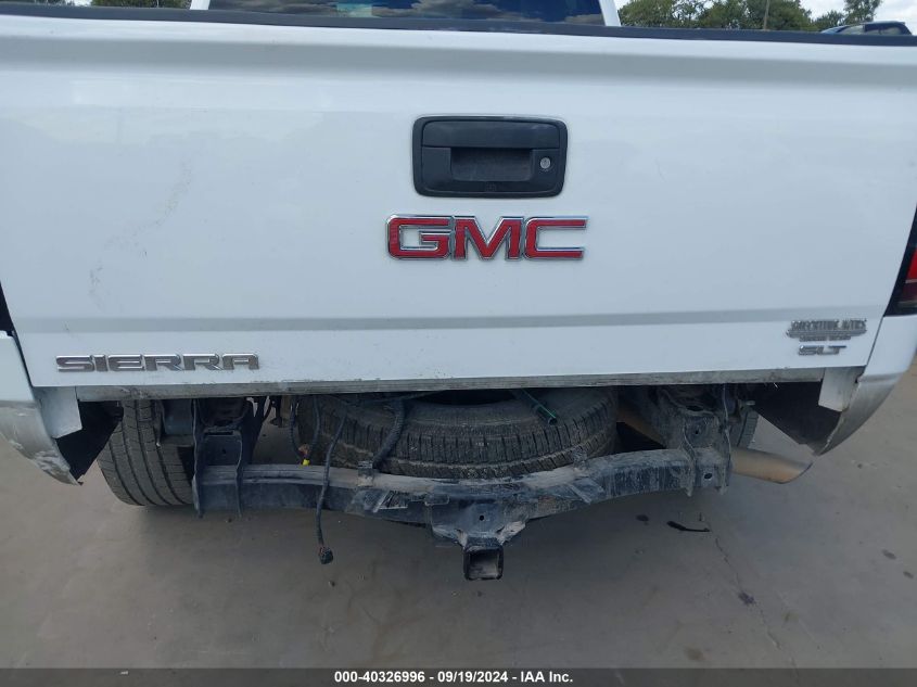 2018 GMC Sierra 1500 Slt VIN: 3GTU2NEC3JG578957 Lot: 40326996