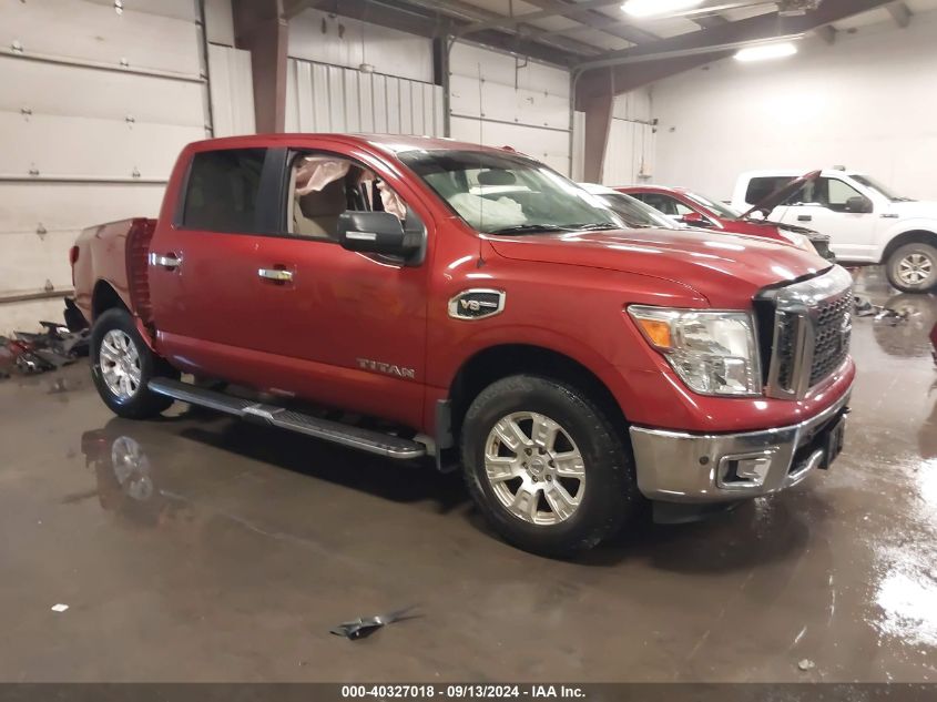 VIN 1N6AA1E51HN502409 2017 Nissan Titan, SV no.1