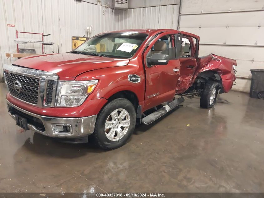 VIN 1N6AA1E51HN502409 2017 Nissan Titan, SV no.2