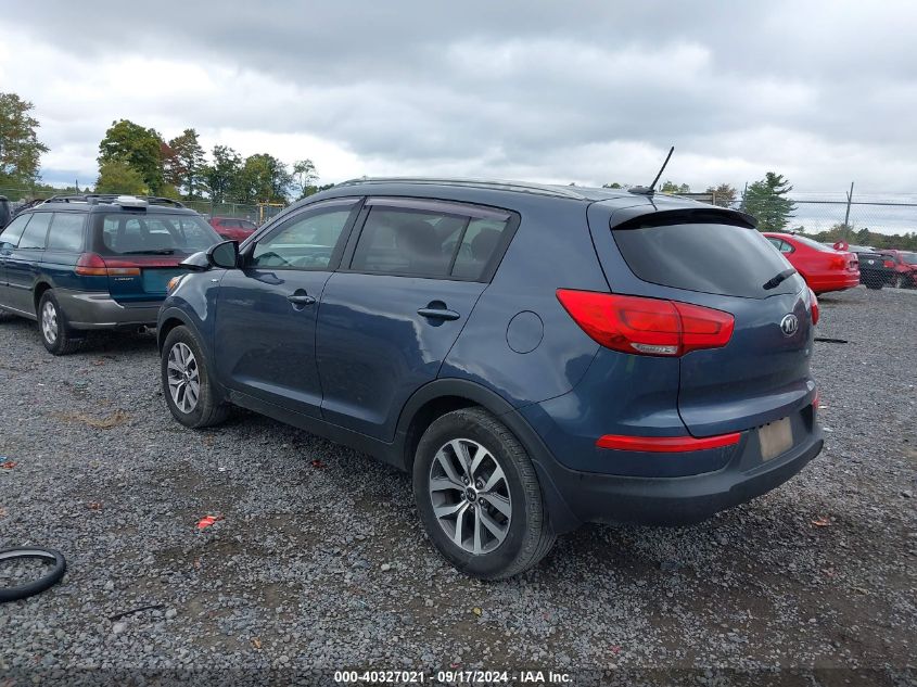 VIN KNDPBCAC9G7811588 2016 KIA Sportage, LX no.3