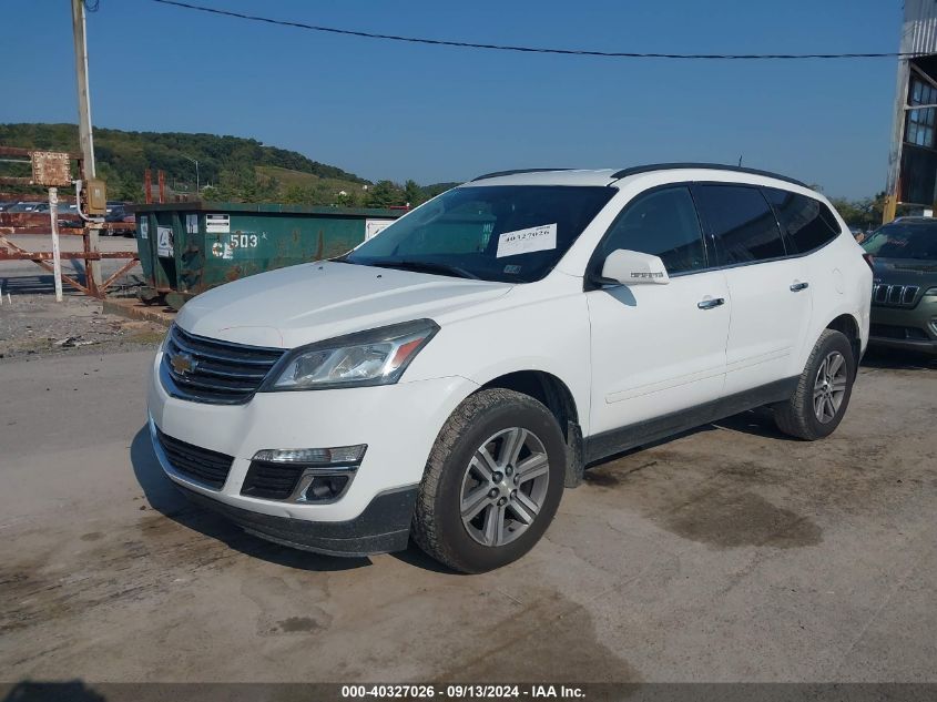 VIN 1GNKVHKD1HJ272563 2017 Chevrolet Traverse, 2LT no.2