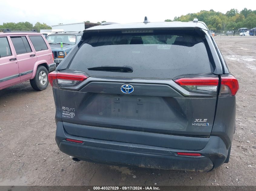 2020 Toyota Rav4 Hybrid Xle VIN: 2T3RWRFV0LW083815 Lot: 40327029