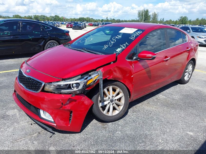 2017 Kia Forte S VIN: 3KPFL4A78HE088691 Lot: 40327042