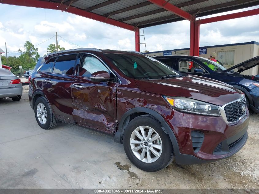 2019 Kia Sorento 2.4L Lx VIN: 5XYPG4A39KG527509 Lot: 40327045