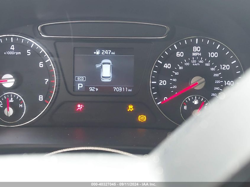 2019 KIA SORENTO 2.4L LX - 5XYPG4A39KG527509