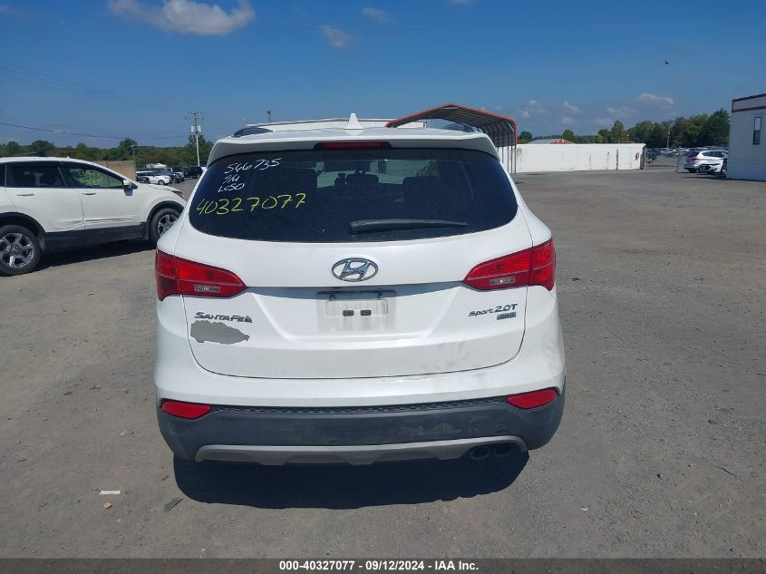 2013 Hyundai Santa Fe Sport VIN: 5XYZUDLAXDG005875 Lot: 40327077