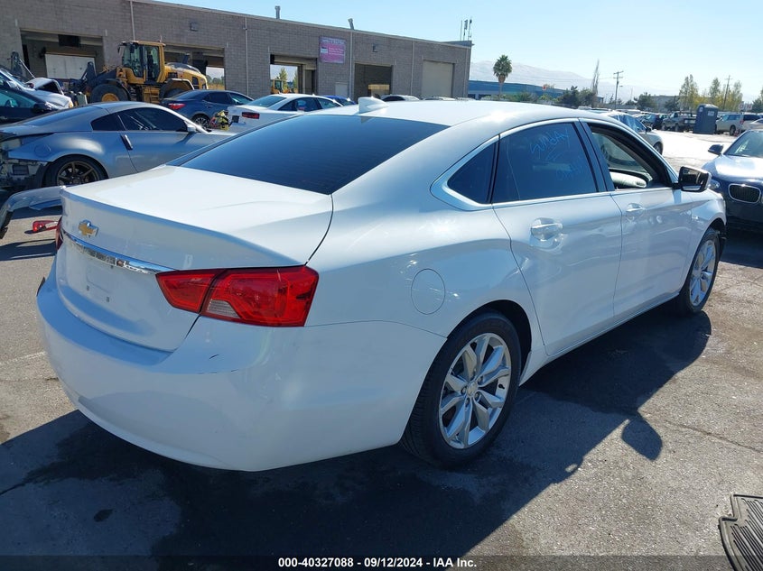 2018 CHEVROLET IMPALA VIN: 2G1105S35J9116612