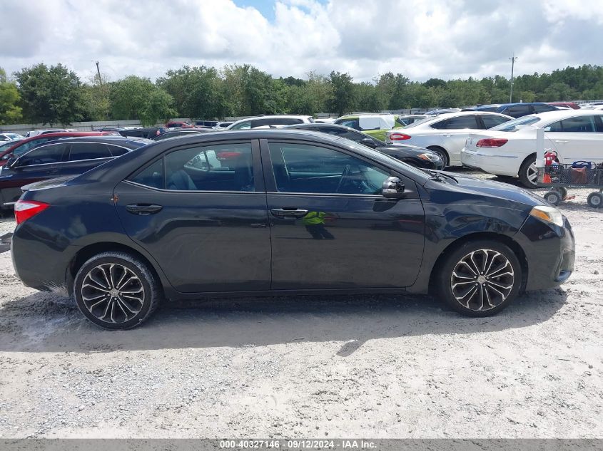 2015 TOYOTA COROLLA S PLUS - 2T1BURHE7FC278846