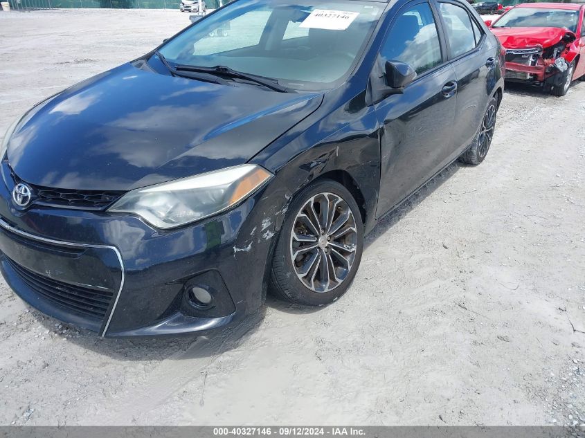 2015 Toyota Corolla S Plus VIN: 2T1BURHE7FC278846 Lot: 40327146