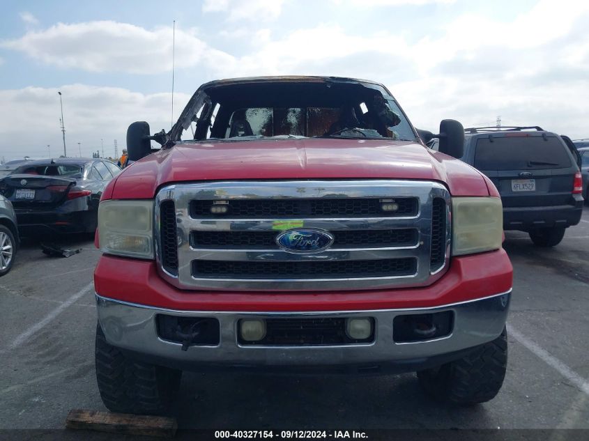 2006 Ford F250 Super Duty VIN: 1FTSW21PX6EB19801 Lot: 40327154