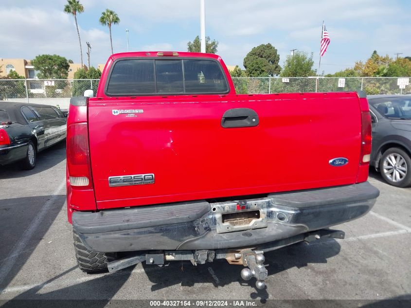 2006 Ford F250 Super Duty VIN: 1FTSW21PX6EB19801 Lot: 40327154