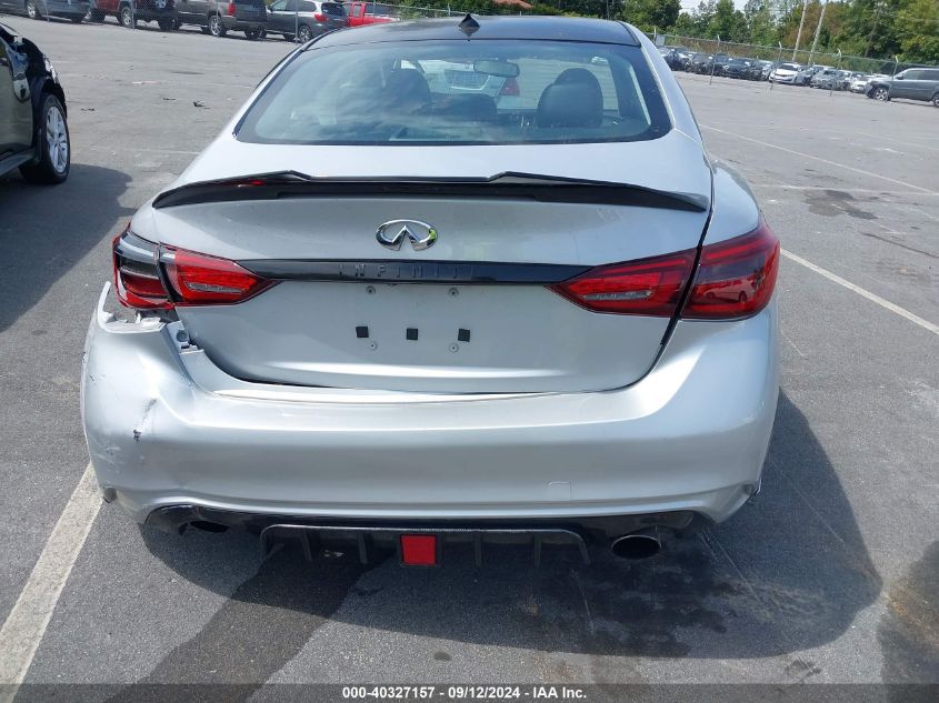 2018 Infiniti Q50 3.0T Luxe VIN: JN1EV7AP6JM361337 Lot: 40327157