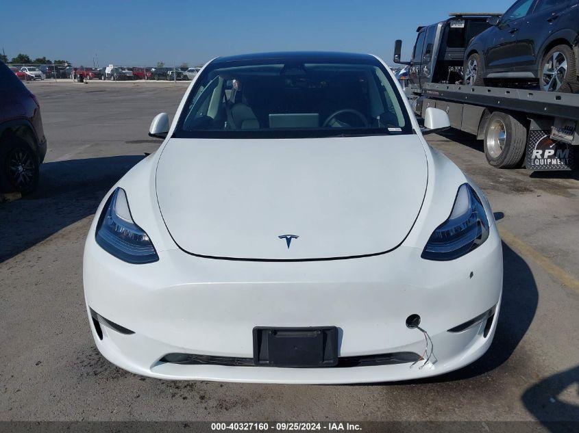 2023 Tesla Model Y Awd/Long Range Dual Motor All-Wheel Drive VIN: 7SAYGDEEXPA123374 Lot: 40327160