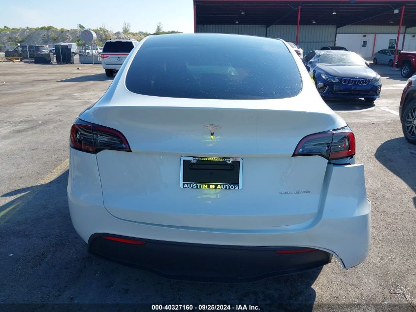 2023 Tesla Model Y Awd/Long Range Dual Motor All-Wheel Drive VIN: 7SAYGDEEXPA123374 Lot: 40327160