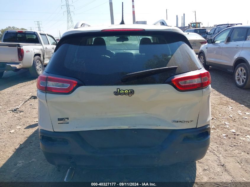 2014 Jeep Cherokee Sport VIN: 1C4PJLAB2EW254021 Lot: 40327177