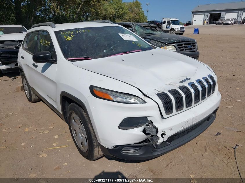 2014 Jeep Cherokee Sport VIN: 1C4PJLAB2EW254021 Lot: 40327177