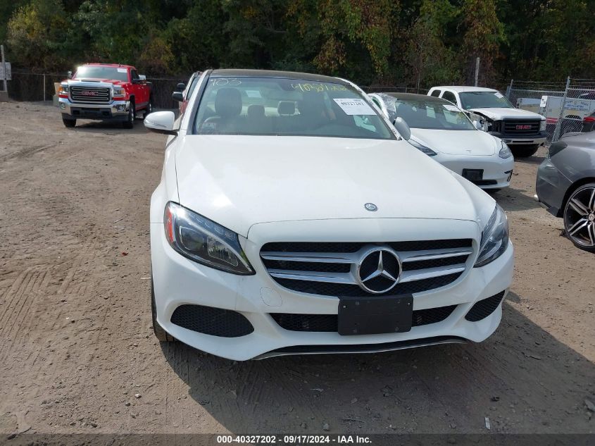 2015 Mercedes-Benz C 300 4Matic/Luxury 4Matic/Sport 4Matic VIN: 55SWF4KB6FU063899 Lot: 40327202