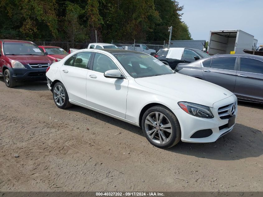 55SWF4KB6FU063899 2015 MERCEDES-BENZ C CLASS - Image 1