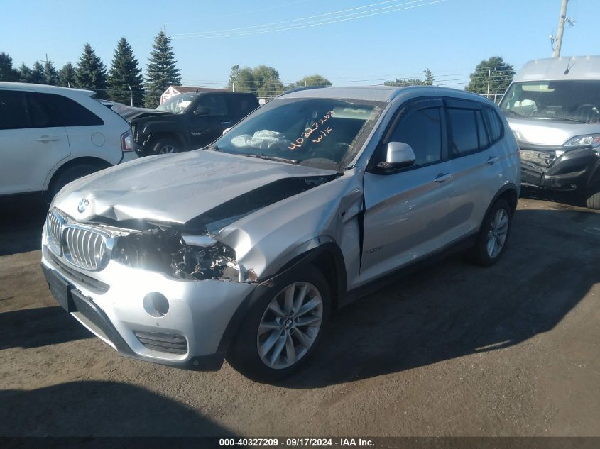 5UXWX9C39H0W78689 2017 BMW X3 - Image 2