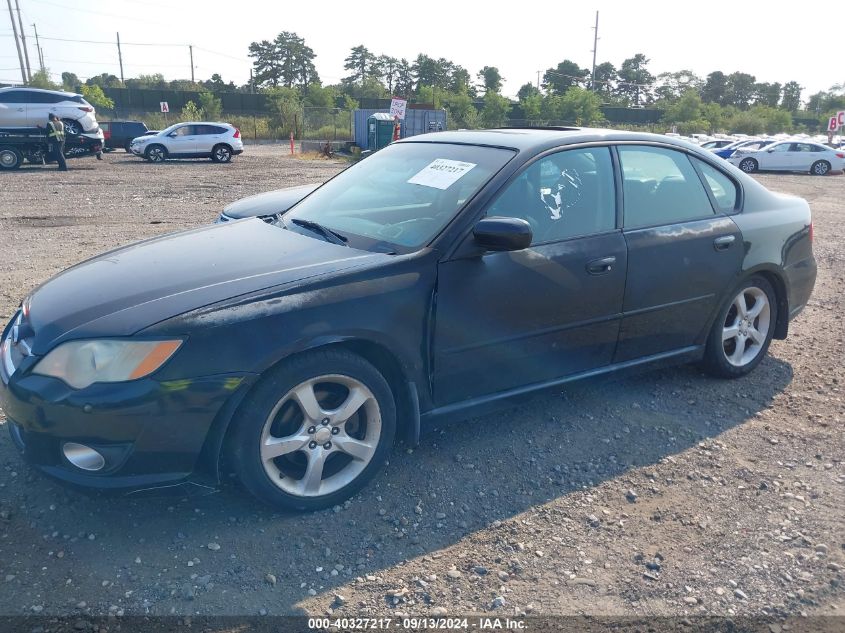 2009 Subaru Legacy 2.5I Limited VIN: 4S3BL626897213299 Lot: 40327217